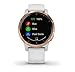 Garmin vivoactive 4S (Rose Gold/White Band) Fitness Smartwatch Power Bundle | 2019 Model | with HD Screen Protectors (x4) & PlayBetter Portable Charger | Spotify, Music, Garmin Pay, Menstrual Tracking