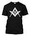 Freemason Logo - Square & Compass Symbol Men's T-shirt
