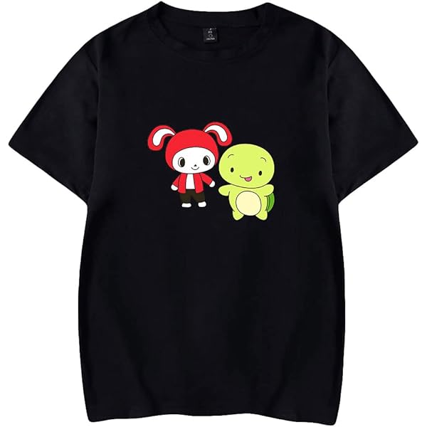 KOTARO LWZCYS Kotaro Lives Alone Anime Unisex Short Sleeve T-Shirts