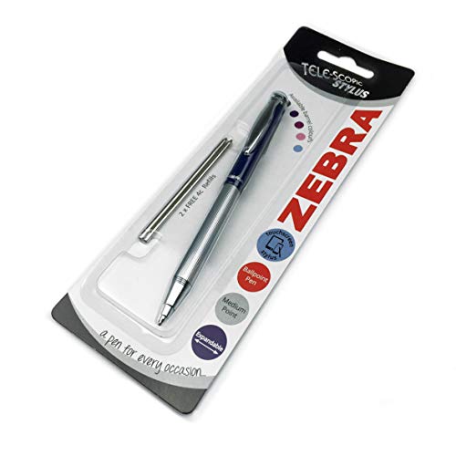 image for Zebra Technologies Zebra Telescopic Stylus Ballpoint Pen - 1.0mm Nib B
