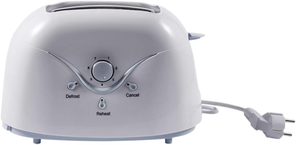 SHUHAO Toaster, with Defrosting/Reheating/Cancellation Function, 2 Extra-Wide Grooves, 7 Kinds of Bread Browning, Suitable for All Kinds of Bread, Bagels And Other Baked Goods
