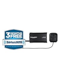 Sintonizador de radio por satélite para vehículo, de SiriusXM, talla única , Negro
