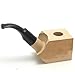 Tobacco Pipe Pear Wood Block - Pre Drilled