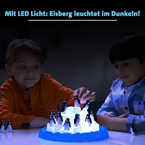 Ravensburger Kinderspiele 21325 - Plitsch Platsch Pinguin - großer Spielspaß mit Geschicklichkeitsfaktor für Kinder und… – Bild 5