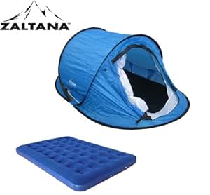 Amazon.com : POP UP TENT WITH AIR MATTRESS(DOUBLE) SET ...