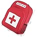 First Aid Bag - EMT Medical Backpack Large Empty Emergency Treatment Backpacking Storage Organizer Travelling Camping Cycling Hiking Car (Red)