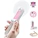 Ronessy Mini Handheld Fan Rechargeable Electric Hand Fan Speed Adjustable Purse Fan for Women Kids Travel Outdoor, Single Head, Pink