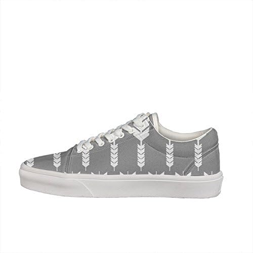 Women's ancient Tribal Print Sneakers Straps Plate Shoes