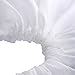 ZJchao 6-Hoop Hoops Petticoat White Bridal Crinoline Petticoats Slips Underskirt (6-Hoop Petticoat)