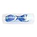Swim Goggles, COPOZZ 3550 Swimming Goggles For Adult Youth Men Women - Mirrored Coated / Clear Anti Fog UV Protection Lens 3 Nose Bridges - For Competitive Indoor / Open Water
