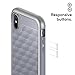 Caseology Parallax for Apple iPhone Xs Case (2018) / for iPhone X Case (2017) - Award Winning Design - Ocean Gray