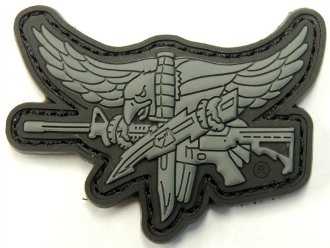 SWAT PVC Gray Operator Patch