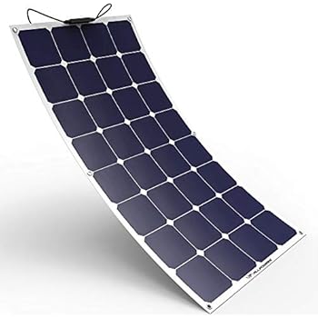 ALLPOWERS Solar Panel 100W 18V 12V Bendable Flexible Solar Charger SunPower Solar Module with MC4 for RV, Boat, Cabin, Tent, Car, Trailer, 12v Battery or Any Other Irregular Surface
