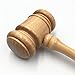 Wood Gavel and Round Block Set for Lawyer Student Judge Auction Sale Teaching Meetings, Unique Craft Gifts Toys