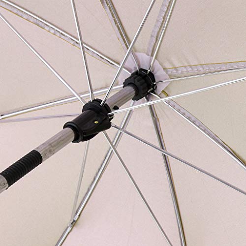 image for Prettyia Heavy Duty Beach Umbrella Clamp-on Sun Protection Parasol All