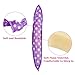Anezus 42 Pieces Hair Rollers Night Sleep Foam Hair Curler Rollers Soft Pillow Hair Rollers DIY Sponge Hair Styling Rollers Tools, 5 Colors