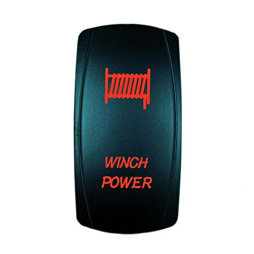 STVMotorsports 5 Pin Laser LED Light Winch Power Toggle Rocker Switch ...