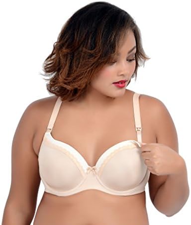 La Leche League Intimates Women's Full Coverage Smooth Cup Underwire Nursing Bra