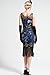 BABEYOND 20's Vintage Peacock Sequin Fringed Party Flapper Dress