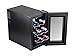 Monoprice 8 Bottle Thermoelectric Wine Cooler - Black With Interior LEDs, Easy-to-Use Controls, Thermoelectric Power - From Strata Home Collection