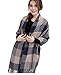 Women's Plaid Blanket Long Shawl Big Grid Winter Warm Lattice Large Scarf Wrap