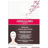 Hada Labo Tokyo Anti-Aging Facial Sheet Mask 4 masks 2.8 Fl. Oz each - with Super Hyaluronic Acid and Vitamin E - 10 minutes at home boosts hydration and helps restore firmness (Packaging May Vary)