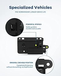 LUJUNTEC Upper Glove Box Latch Door Handle