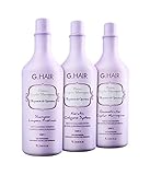 G.HAIR Plastica Capilar Marroquina Botohair Brazilian Keratin Smoothing Treatment 1 Liter
