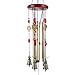Patgoal Chinese Traditional Amazing 4 Tubes 5 Bells Bronze Yard Garden Outdoor Living Wind Chimes