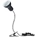 Hoke Flexible Clamp Lamp Fixture for Reptiles. Terrarium Habitat Lighting & Heat Lamp Holder Stand. Deep Dome Dia. 5-inch.