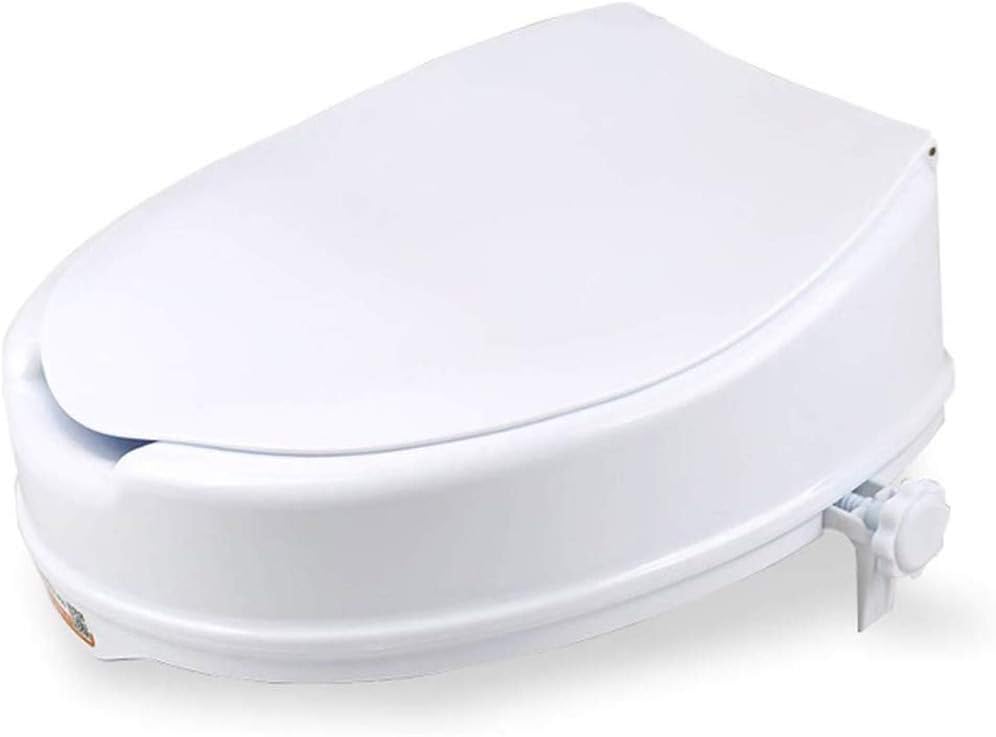 WuLien Toilet Safety Rail - Raised Toilet Seat for Bathroom Toilet Seat - Easy Installation for Handicap Senior Bariatrics, Elderly Balance: Sports & Outdoors