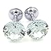 Sumnacon 2 Pcs Crystal Curtain Hold Backs Window Drapery Tie Back Clips Wall Hook Tassel Holder