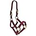 Intrepid International Nylon Miniature Horse Halter, Burgundy, Large