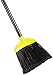 Rubbermaid Commercial Smooth-Surface Jumbo Sweep Angle Broom, Metal Handle, Black (FG638906BLA) primary
