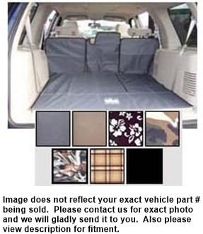 Cargo Liner - Full Canvas For - Ford - Escape - 2013-2017 - Black - (1 PC)