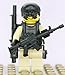 M4A1 R.I.S. Carbine 3 Pack in Black - Custom Minifigure Pieces