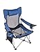 RORAIMA Light Weight Backpacking Reclining/Lounging Camping Folding Chair with Headrest for Outdoor Camping, RV, BBQ, Football Games (Standard Size Blue )