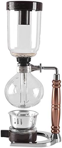 Monland Japanese Style Siphon Coffee Maker Tea Siphon Pot Vacuum Coffeemaker Glass Type Coffee Machine Filter 3Cup