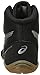ASICS Men's Matflex 5 Wrestling Shoe, Black/Silver, 9 M US