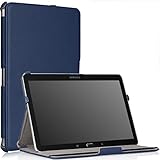 Moko Samsung Galaxy Tab PRO 10.1 Case - Slim-Fit Multi-angle Folio Cover Case for Galaxy Note 10.1 Inch 2014 & Tab Pro 10.1 Tablet, INDIGO (NOT Fit Tab 4 10.1 & Tab 10.1 & Tab2 10.1)