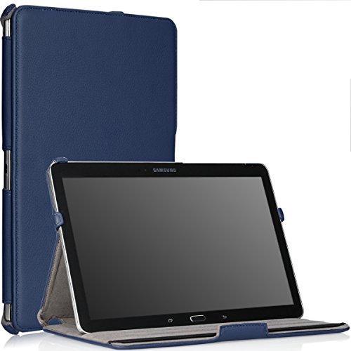 Moko Samsung Galaxy Tab PRO 10.1 Case - Slim-Fit Multi-angle Folio Cover Case for Galaxy Note 10.1 Inch 2014 & Tab Pro 10.1 Tablet, INDIGO (NOT Fit Tab 4 10.1 & Tab 10.1 & Tab2 10.1)