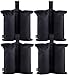 Ohuhu Canopy Weight Bags for Canopy Tent, Up to 115 LBS Capacity Sand Bags Leg Weights for Pop Up Instant Outdoor Sun Shelter Canopy Legs (Bags Only, Sand Not Included)