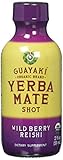 Guayaki Yerba Mate Organic Energy Shot, Wild Berry Reishi, 12 Count