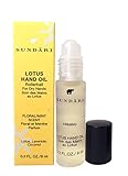 SUNDÃRI Lotus Hand Oil, 0.3 Fluid Ounce