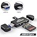 USB Type C SD Card Reader,USB 3.0 SD Card Reader OTG Adapter for SDXC, SDHC, SD, MMC, RS- MMC, Micro SDXC, Micro SD, Micro SDHC Card and UHS-I Cards primary