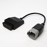 BRP OBD2 Adapter Cable for Can-Am and Sea-Doo Vehicles Compatible with HP Tuners, Enables Data Logging, Scanning, Diagnostics with MPVI2, MPVI2+, MPVI3, MPVI4 Device, Only (H-002-07 Equivalent)