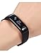 Tom Tony Blood Pressure Monitor & Heart Rate Monitor Smart Band, Activity Tracker, Fitness Smart Band for Sports and Calorie Burning (Black)