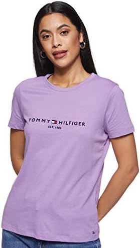 tommy hilfiger t shirt purple