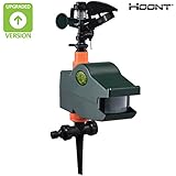 Hoont Powerful Outdoor Water Blaster Animal Pest Repeller – Motion Activated - Blasts Dogs, Cats, Squirrels, Deer, Birds, Etc. Out of Your Property [UPGRADED VERSION]
