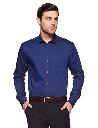 Park Avenue Men's Plain Slim Fit Formal Shirt